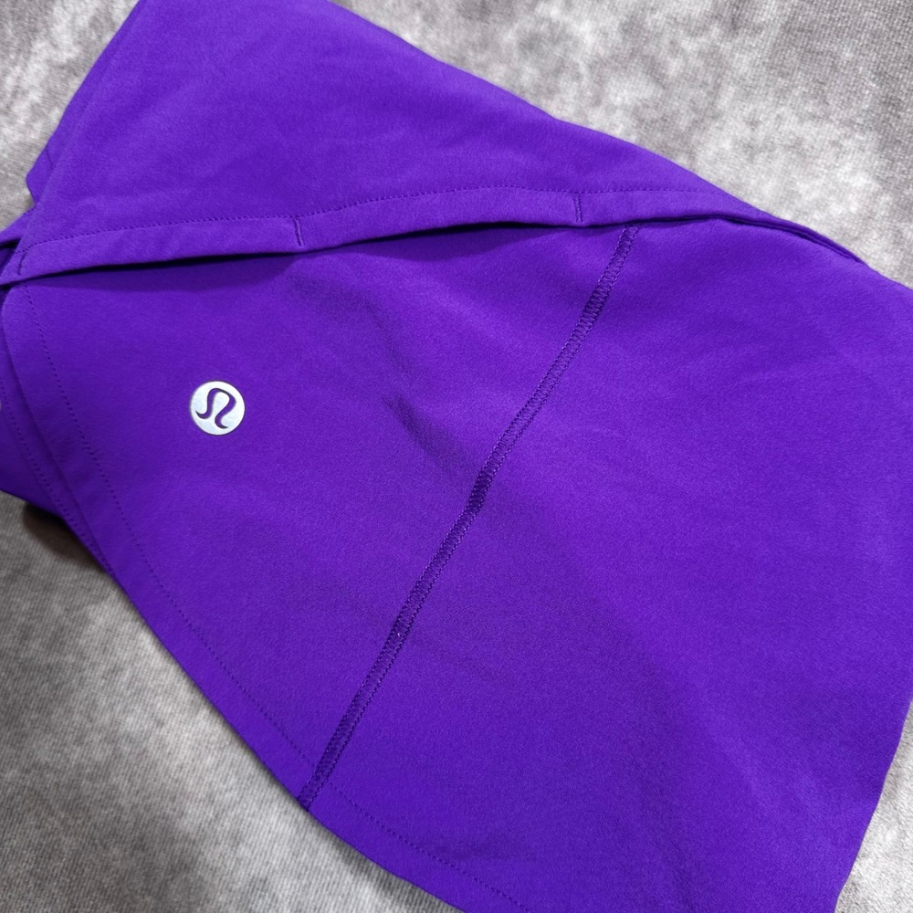 Lululemon Speed Up Low-Rise Lined Short 2.5 Atomic Purple LW7BEXS Size 6
